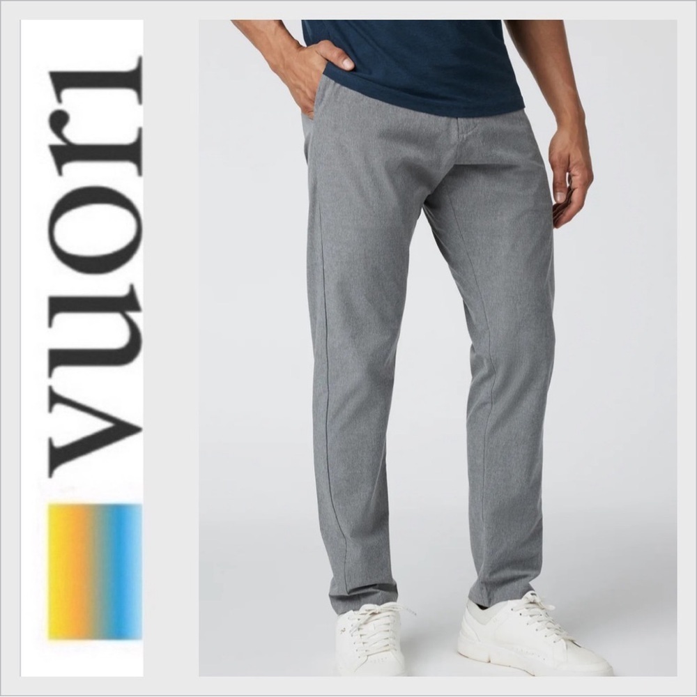 NWOT Vuori Aim Pants 36x32 concrete